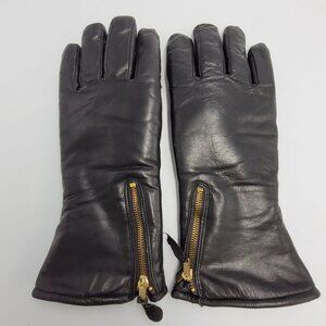 Vtg Hondaline Leather Motorcycle Gloves w/Thermal Liners Womens(?) Unisex Small